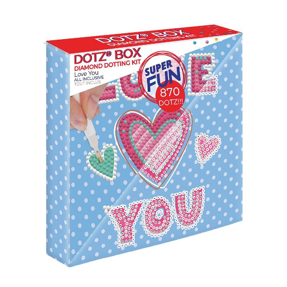 DIAMOND DOTZ - Diamond Painting Liebe dich main product photo