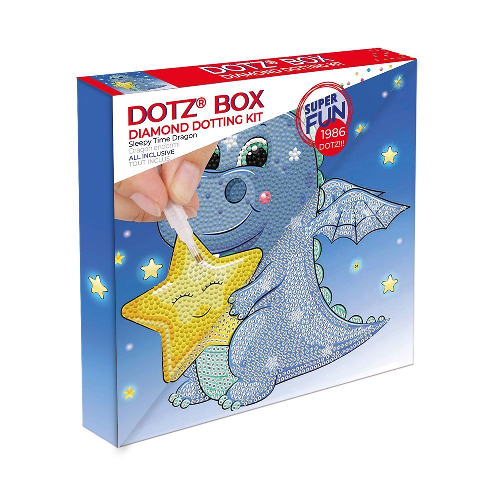 DIAMOND DOTZ - Diamond Painting Gute Nacht Drache main product photo