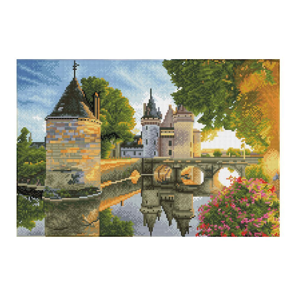 DIAMOND DOTZ - Diamond Painting Wasserschloss main product photo
