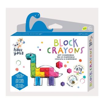 HAKUYOKA - Block-Wachsmalkreiden Brachiosaurus