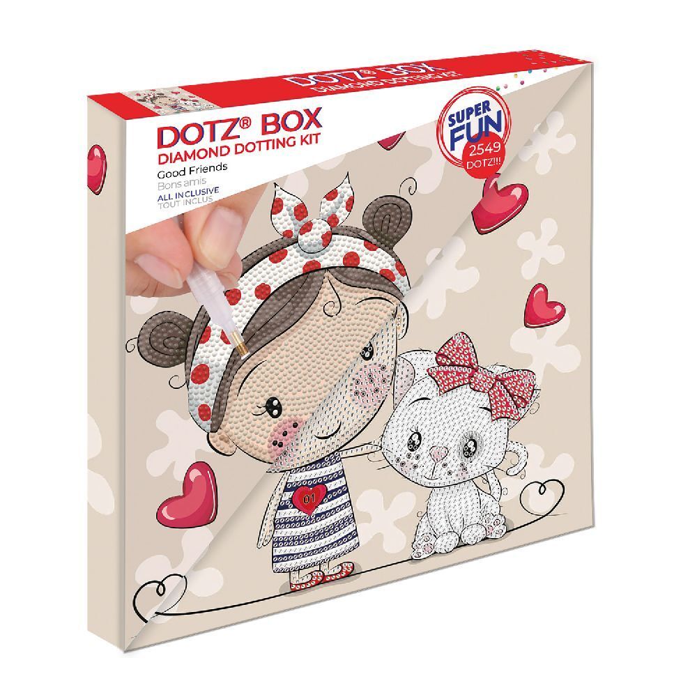 DIAMOND DOTZ - Diamond Painting Gute Freunde main product photo