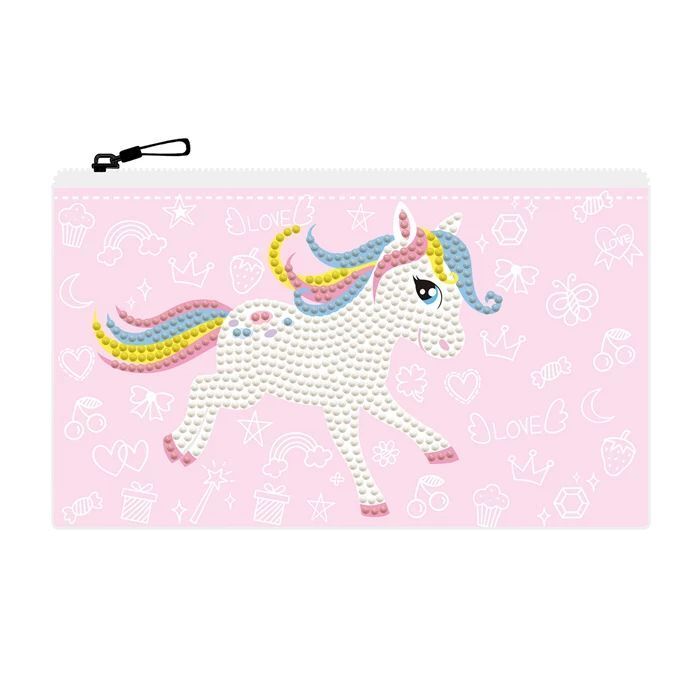 DOTZIES BY DIAMOND DOTZ - Diamond Painting Etui Einhorn main product photo