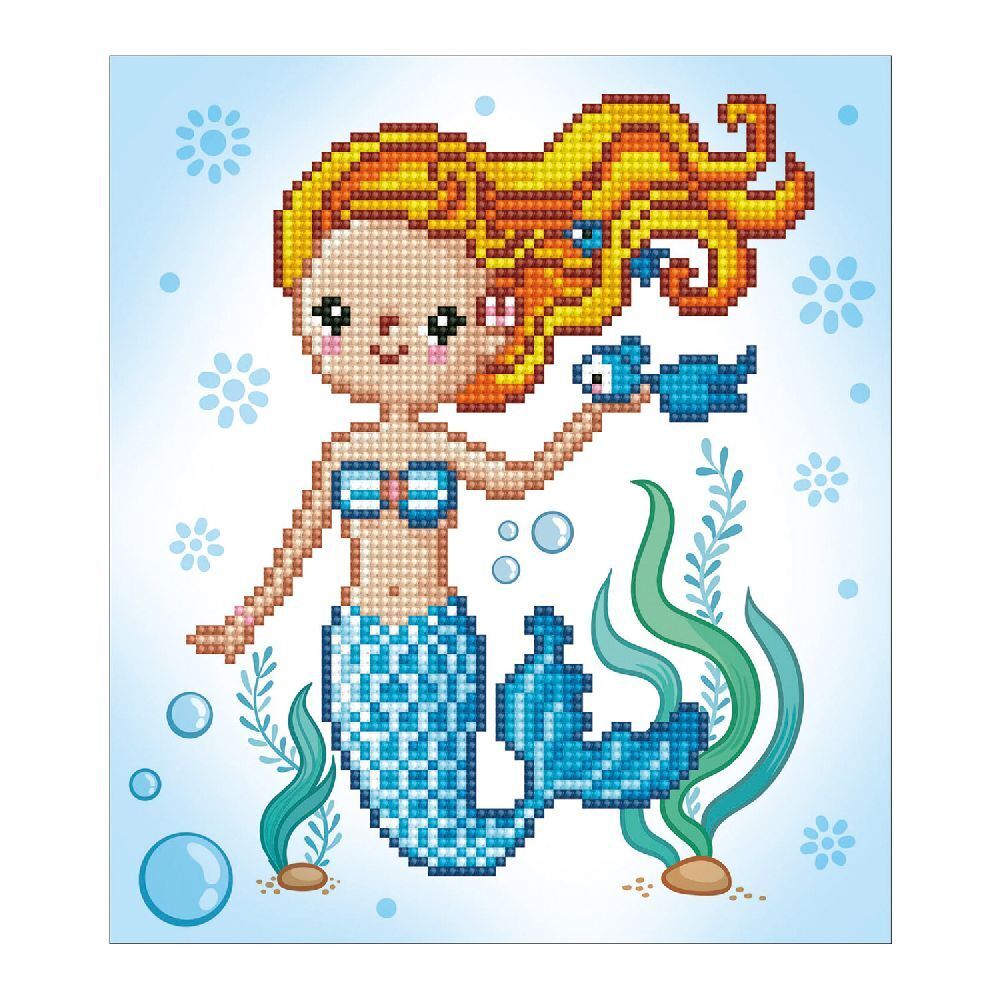 DIAMOND DOTZ - Diamond Painting Kleine Meerjungfrau main product photo