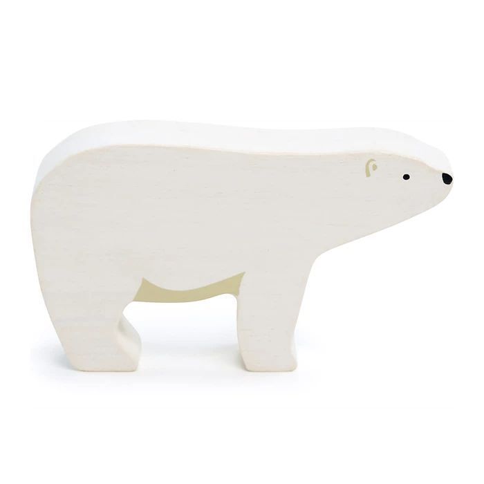 TENDER LEAF TOYS - Holztier Polarbär main product photo