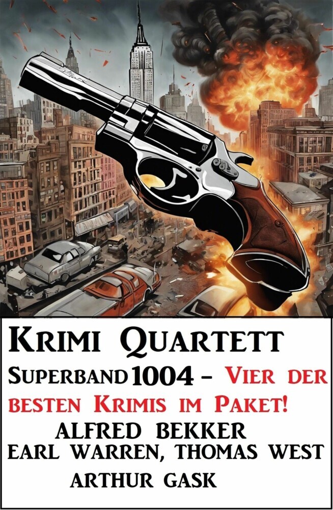 Krimi Quartett Superband 1004 - Vier der besten Krimis im Paket! main product photo