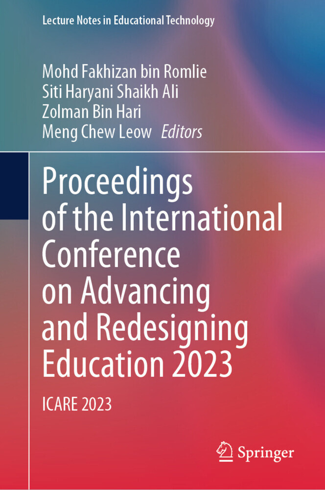 Proceedings of the International Conference on Advancing and Redesigning Education 2023 main product photo