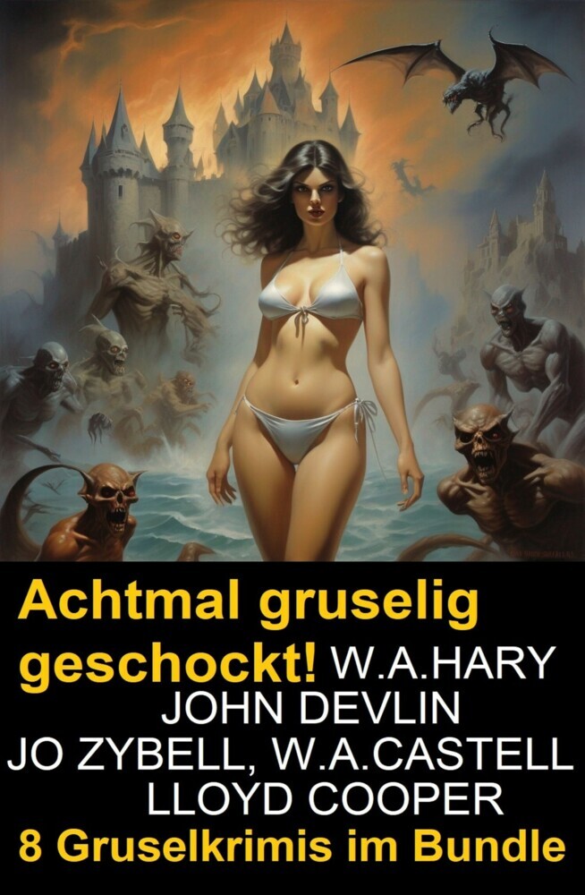 Achtmal gruselig geschockt! 8 Gruselkrimis im Bundle main product photo