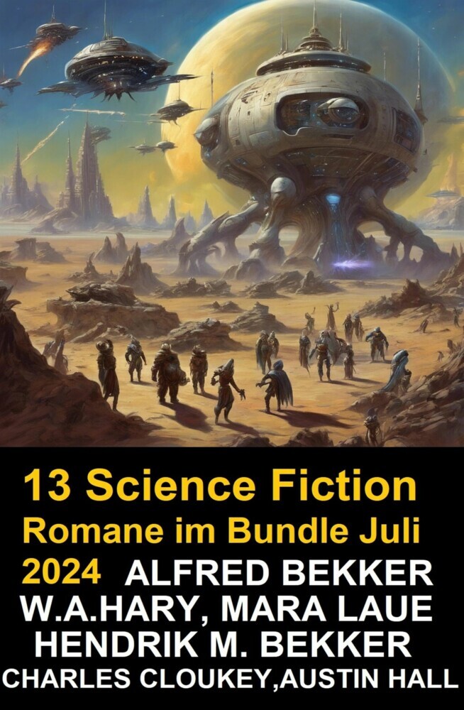 13 Science Fiction Romane im Bundle Juli 2024 main product photo