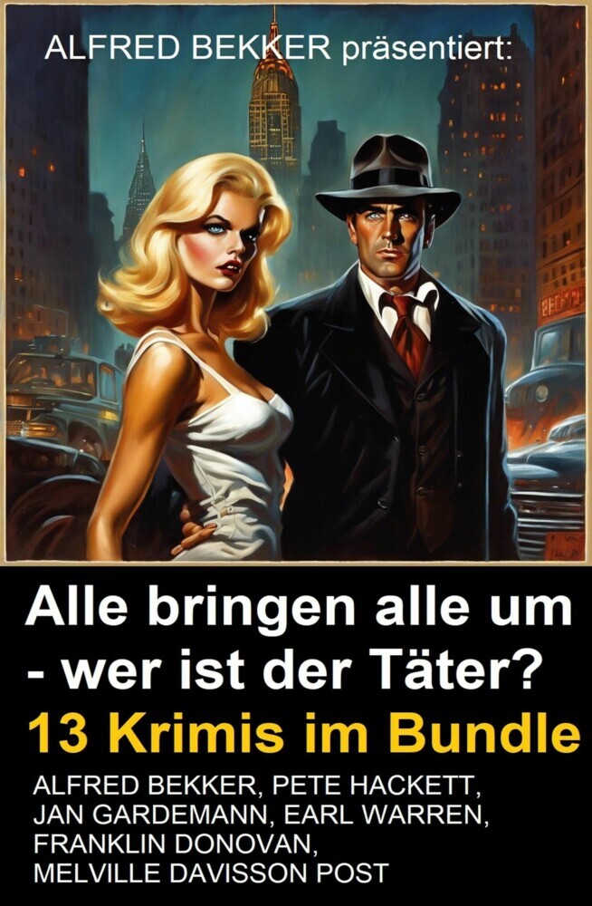 Alle bringen alle um - wer ist der Täter? 13 Krimis im Bundle main product photo
