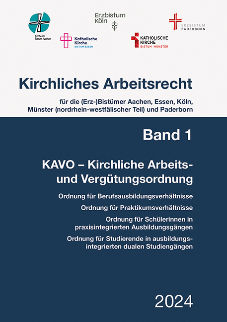 Kirchliches Arbeitsrecht, Band 1 - KAVO main product photo
