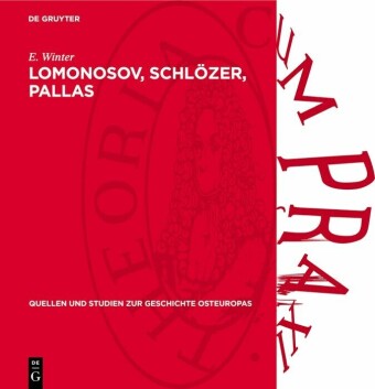 Lomonosov, Schlözer, Pallas