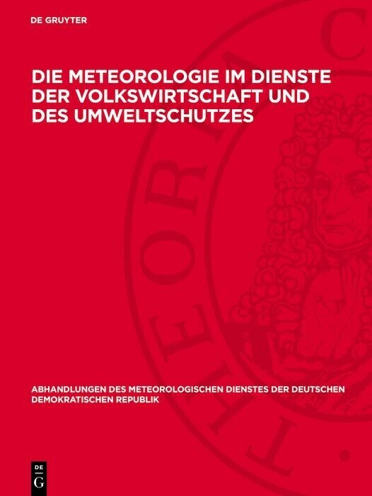 Die Meteorologie im Dienste der Volkswirtschaft und des Umweltschutzes main product photo