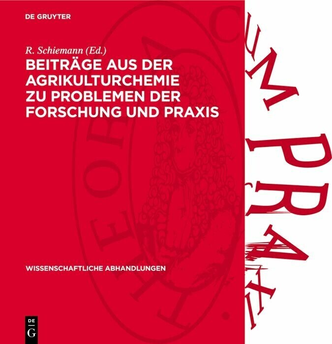 Beiträge aus der Agrikulturchemie zu Problemen der Forschung und Praxis main product photo