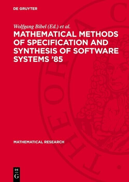 Mathematical Methods of Specification and Synthesis of Software Systems '85 main product photo