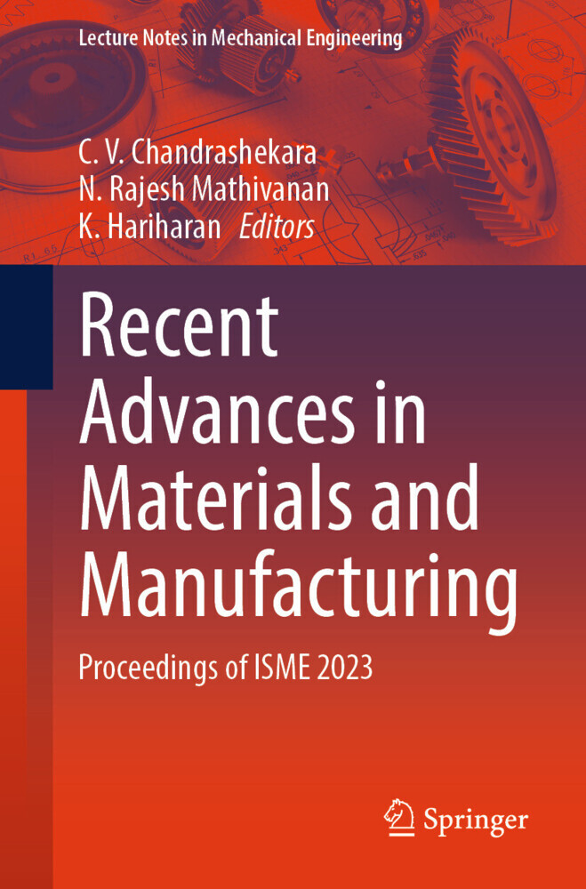 Recent Advances in Materials and Manufacturing main product photo