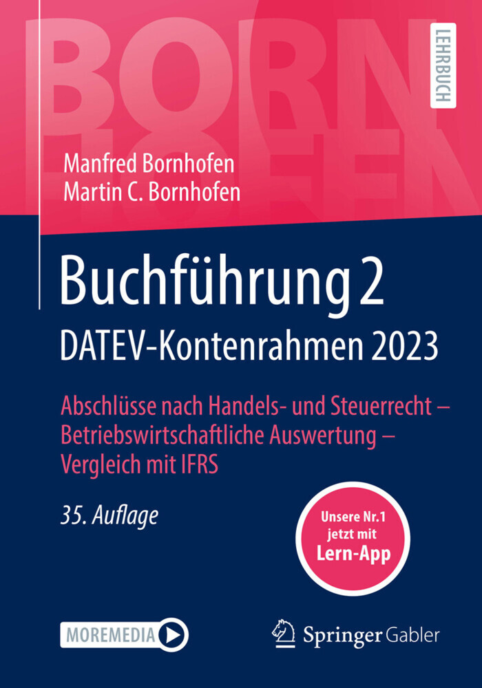Buchführung 2 DATEV-Kontenrahmen 2023 main product photo