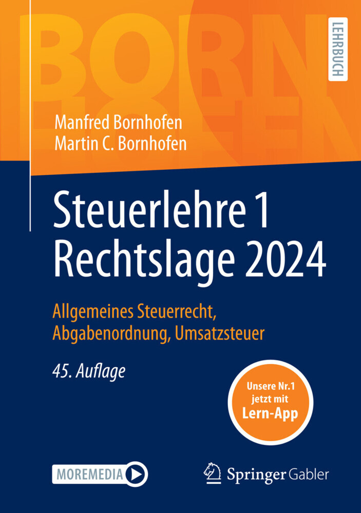 Steuerlehre 1 Rechtslage 2024 main product photo