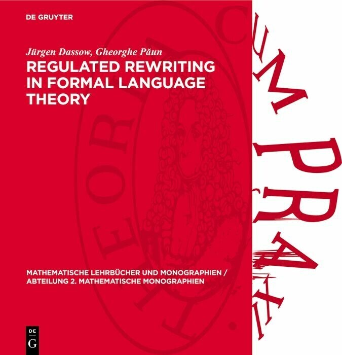 Regulated Rewriting in Formal Language Theory main product photo