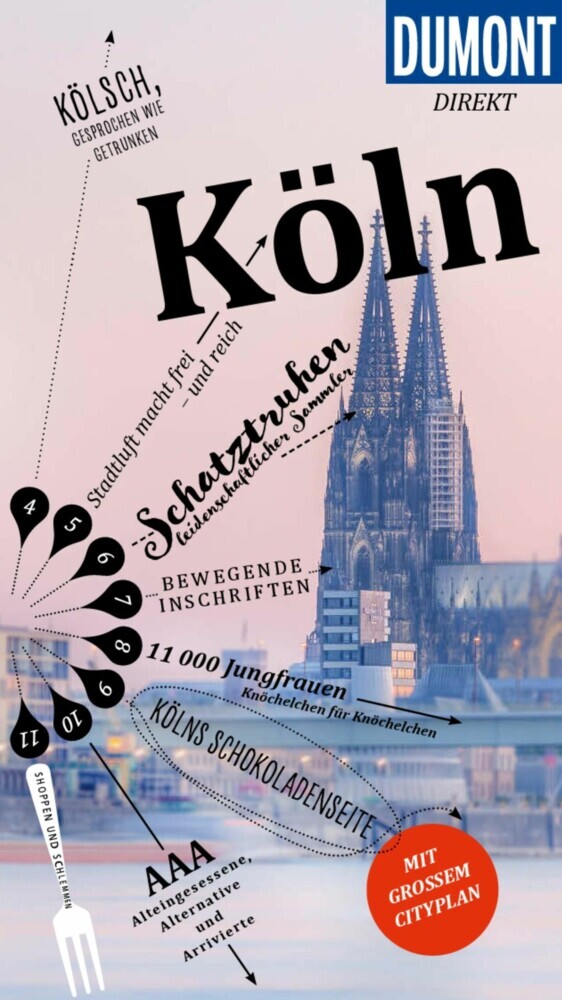 DUMONT direkt Reiseführer E-Book Köln main product photo