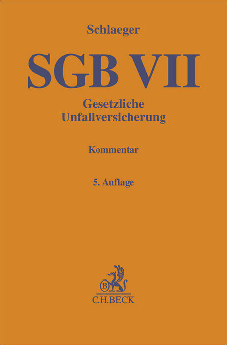 SGB VII. Gesetzliche Unfallversicherung main product photo