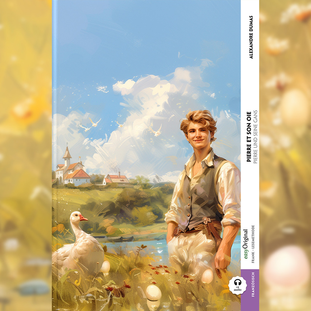 Pierre et son oie / Pierre und seine Gans (Buch + Audio-Online) - Frank-Lesemethode - Kommentierte zweisprachige Ausgabe Französisch-Deutsch, m. 1 Audio, m. 1 Audio main product photo