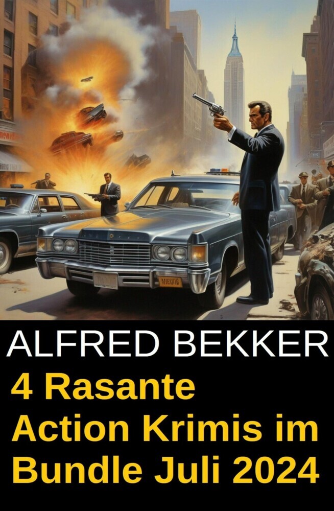 4 Rasante Action Krimis im Bundle Juli 2024 main product photo