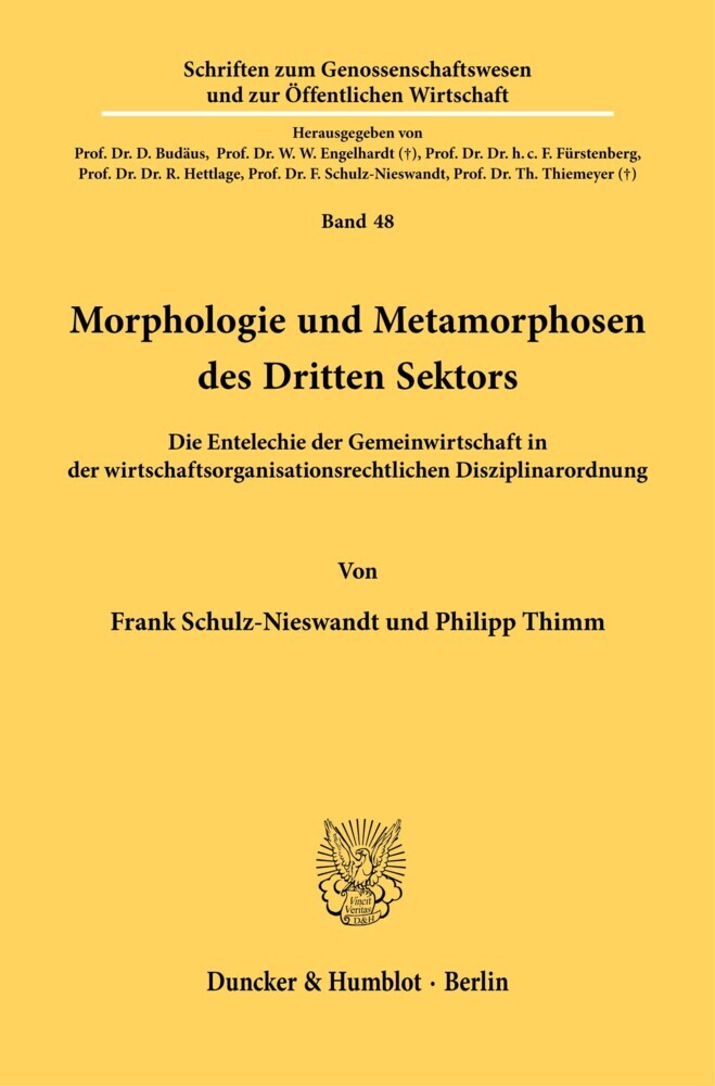 Morphologie und Metamorphosen des Dritten Sektors. main product photo