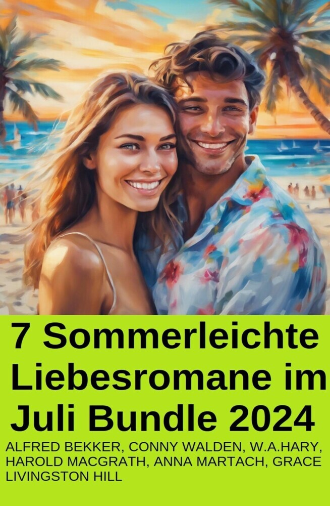 7 Sommerleichte Liebesromane im Juli Bundle 2024 main product photo