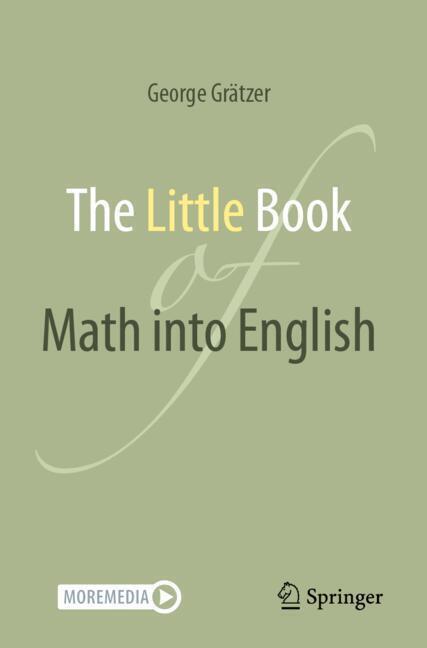 The Little Book of Math into English main product photo