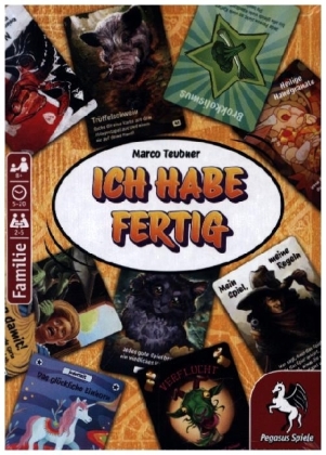 Ich habe fertig