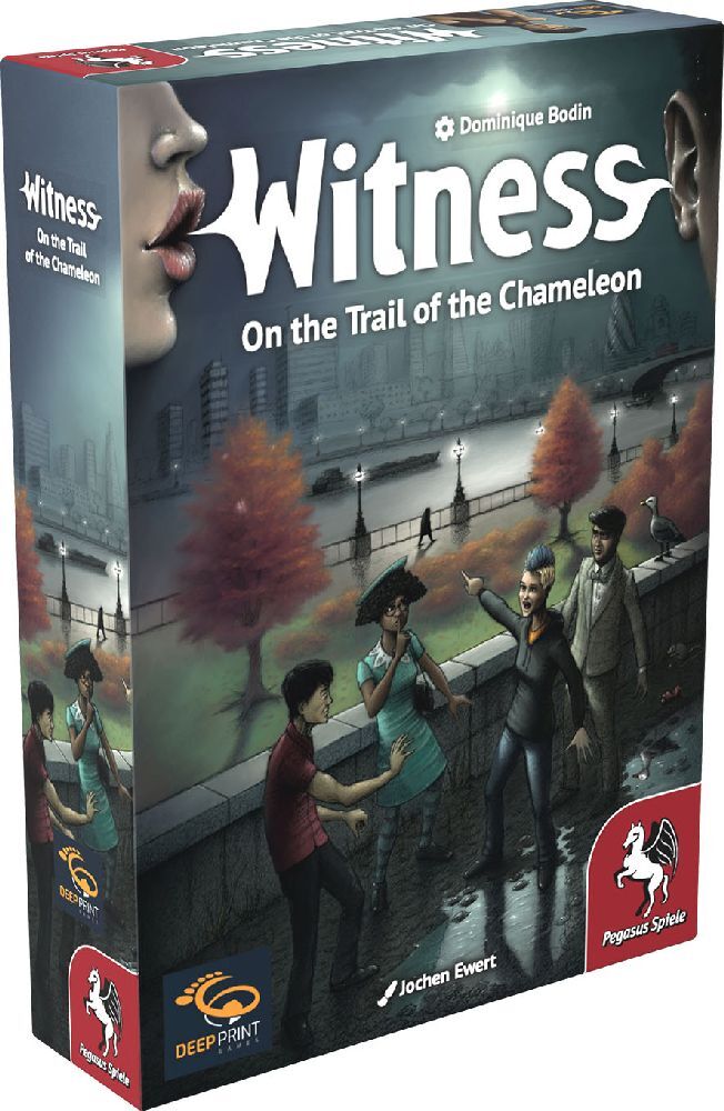 Witness On the Trail of the Chameleon (Deep Print Games) (English Edition) main product photo