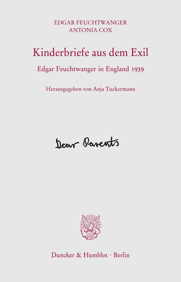 Kinderbriefe aus dem Exil main product photo