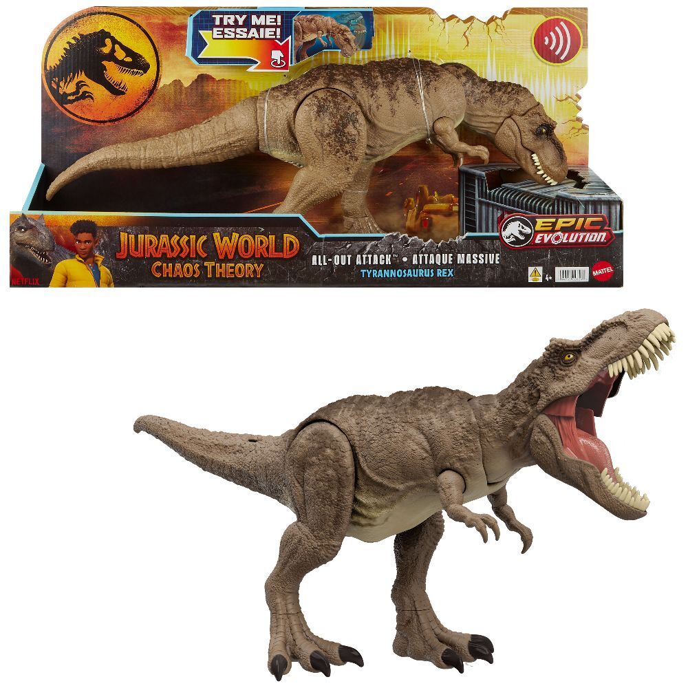 Jurassic World All Out Attack T.REX main product photo