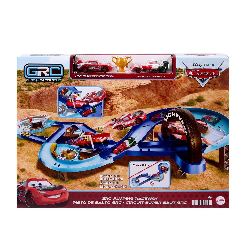 Disney Pixar Cars GRC Sprung-Rennstrecke main product photo