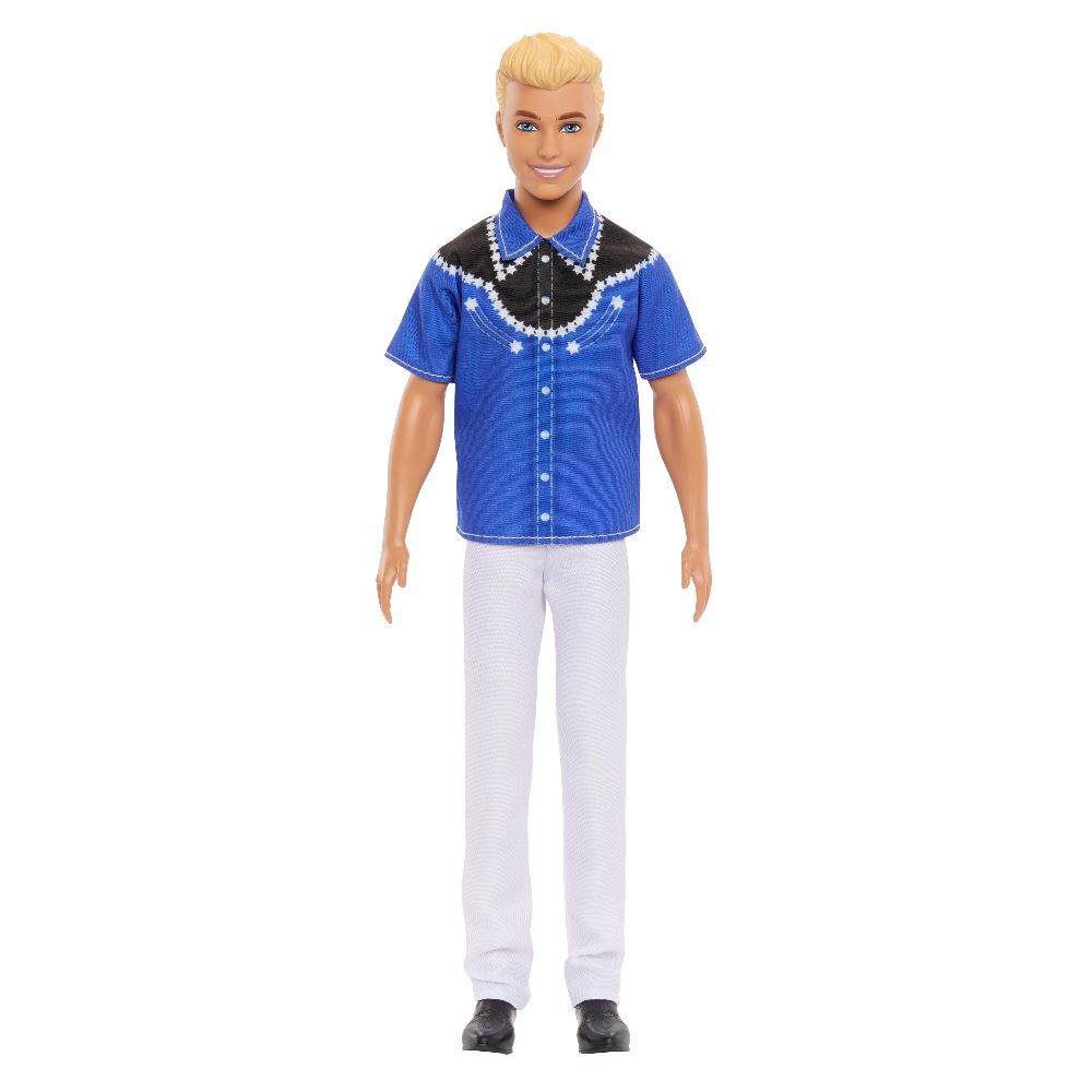 Barbie Fashionistas Ken-Puppe blonde mit Westernlook main product photo