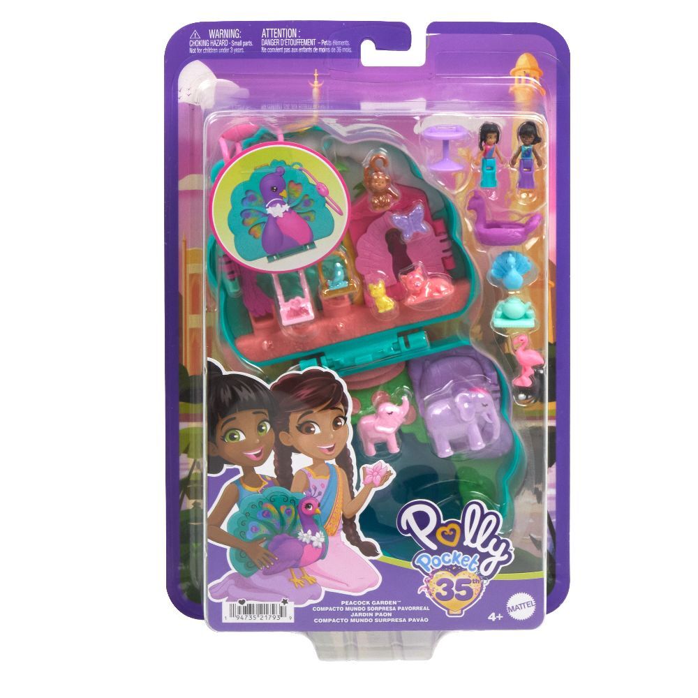 Polly Pocket Peacock Garden-Schatulle main product photo