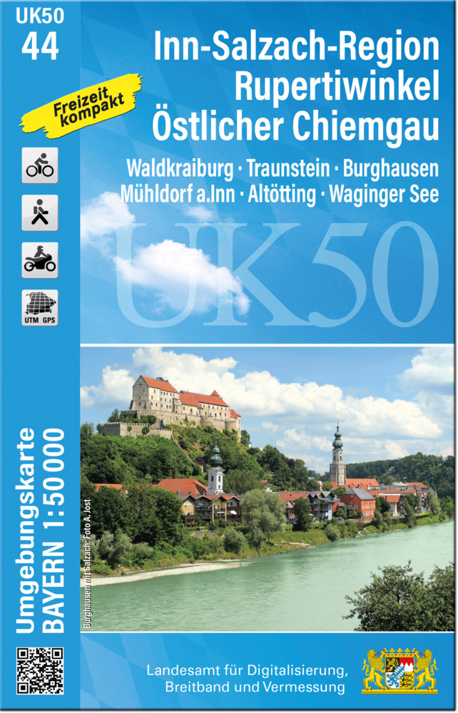 UK50-44 Inn-Salzach-Region, Rupertiwinkel, Östlicher Chiemgau main product photo
