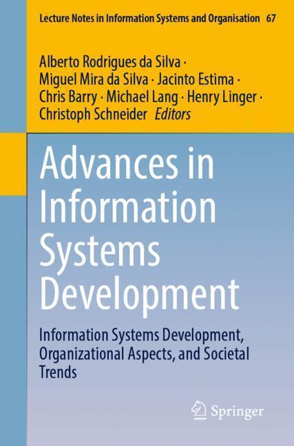Advances in Information Systems Development main product photo