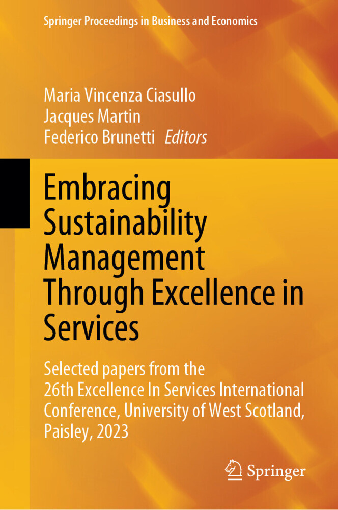 Embracing Sustainability Management Through Excellence in Services main product photo
