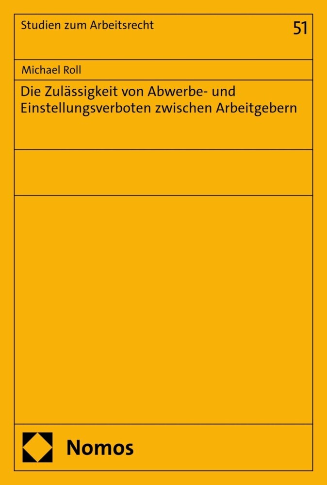 Die Zulässigkeit von Abwerbe- und Einstellungsverboten zwischen Arbeitgebern main product photo