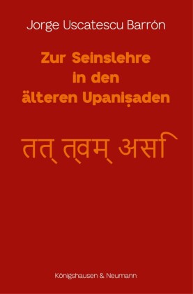 Zur Seinslehre in den älteren Upanisaden
