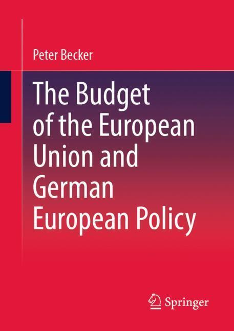 The Budget of the European Union and German European Policy main product photo