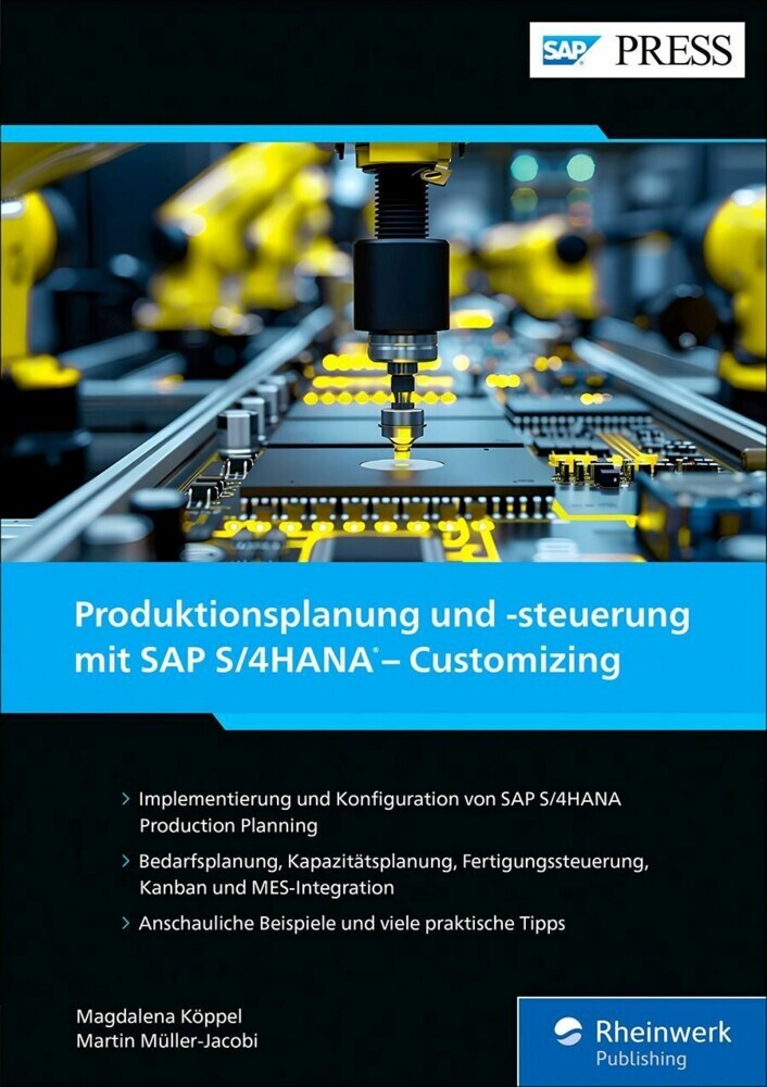 Produktionsplanung und -steuerung mit SAP S/4HANA - Customizing main product photo