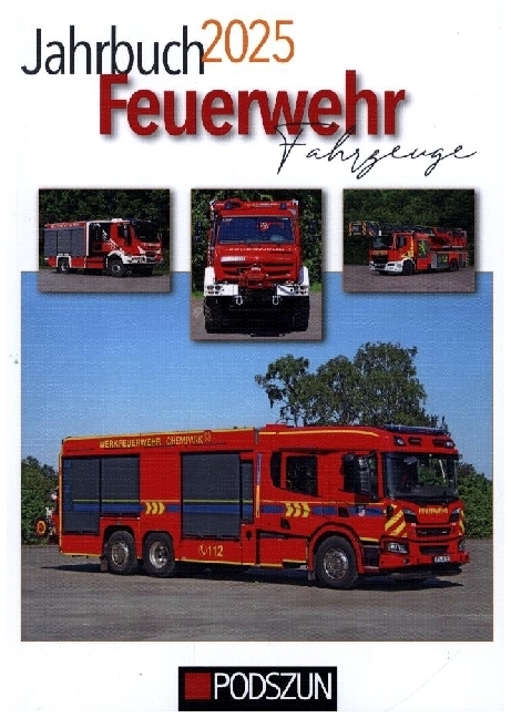 Jahrbuch Feuerwehrfahrzeuge 2025 main product photo