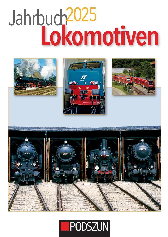 Jahrbuch Lokomotiven 2025 main product photo