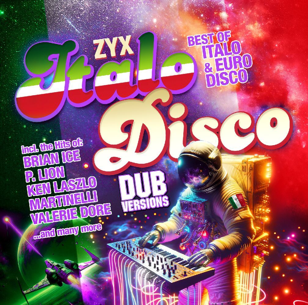 ZYX Italo Disco Dub Versions, 2 Audio-CD main product photo