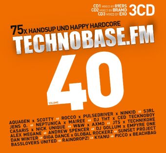 TechnoBase.FM. Vol.40, 3 Audio-CD