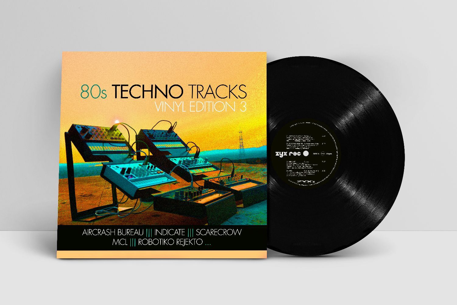 80s Techno Tracks - Vinyl Edition, 1 Schallplatte main product photo
