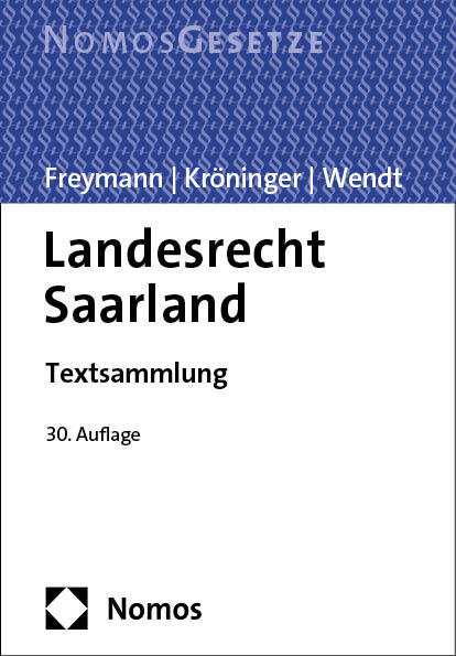 Landesrecht Saarland main product photo