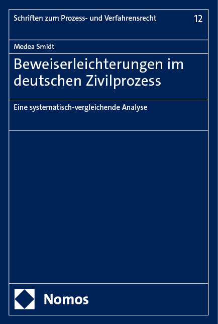 Beweiserleichterungen im deutschen Zivilprozess main product photo